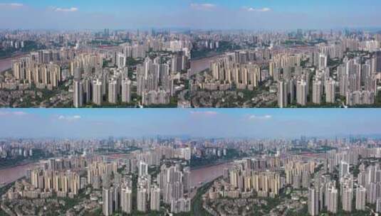 重庆城市江景科技光效光线穿梭AE素材1高清在线视频素材下载