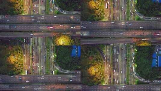 城市交通 立体交通高清在线视频素材下载