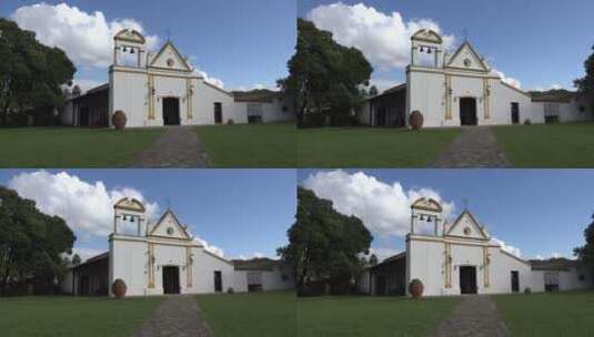 阿根廷乡村教堂高清在线视频素材下载