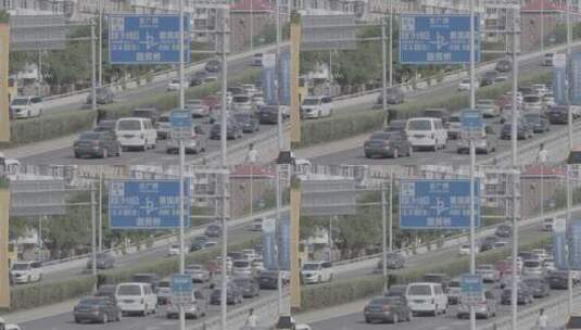 北京国贸 一线都市 城市车流高清在线视频素材下载