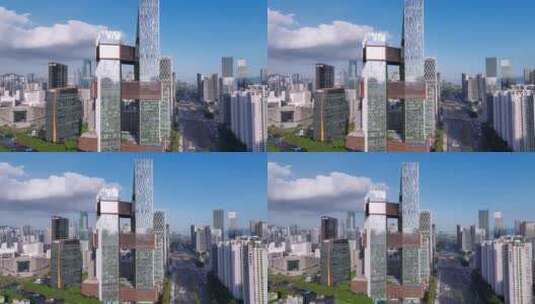 深圳腾讯大厦高清在线视频素材下载
