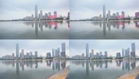 深圳湾区建设高清在线视频素材下载