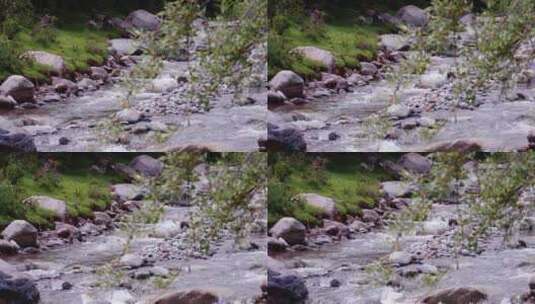 河流小溪河滩高清在线视频素材下载