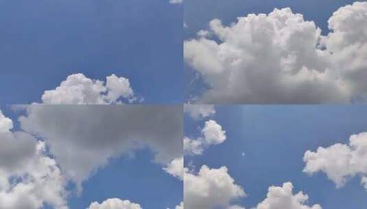 蓝天白云、天空延时(1)高清在线视频素材下载