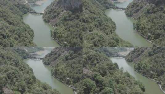 「有版权」原创航拍天台山琼台仙谷4K-8高清在线视频素材下载