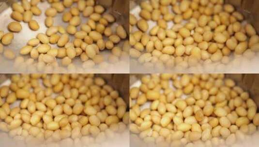 磨五谷豆浆养生米糊豆浆机做豆浆高清在线视频素材下载
