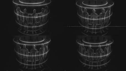 Vj，循环，克隆，3d高清在线视频素材下载