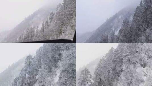 雪山雪景高清在线视频素材下载