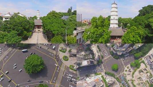 福州地标 报恩定光多宝塔高清在线视频素材下载