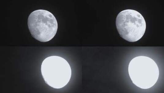 月亮的高清实拍高清在线视频素材下载