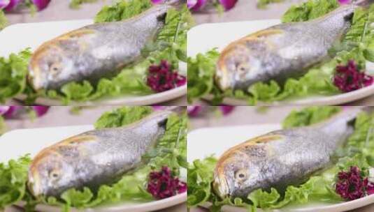海鲜大黄花鱼 (5)高清在线视频素材下载