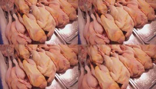 市场超市售卖整鸡 (5)高清在线视频素材下载