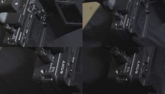 索尼相机的特写镜头高清在线视频素材下载