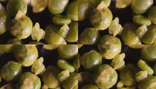 炒货零食青豌豆脆 (3)高清在线视频素材下载