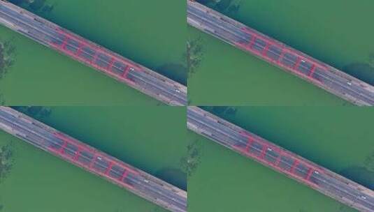 昆明市西山区海口大桥航拍高清在线视频素材下载