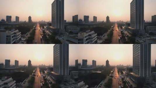 江苏省江阴市城市风光高清在线视频素材下载
