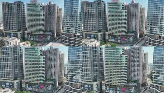 深圳  居民楼 房地产 小区 房价高清在线视频素材下载