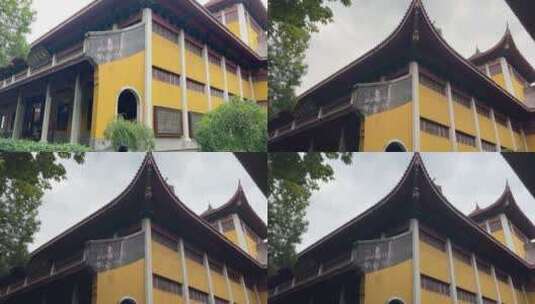 4k 佛教寺庙古建筑特写高清在线视频素材下载