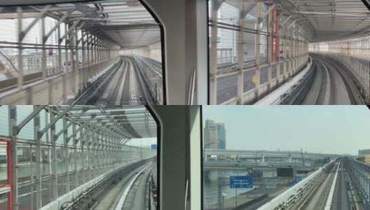 东京地铁窗外7高清在线视频素材下载