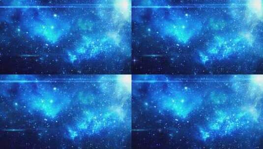 蔚蓝宇宙粒子光效舞台大屏高清在线视频素材下载