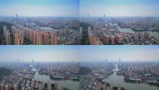 浙江省温州市城市风光高清在线视频素材下载