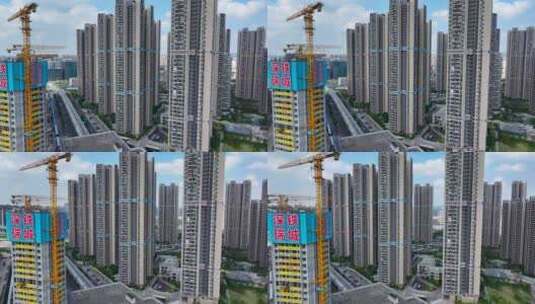 4K深圳市光明区长圳公共住房7高清在线视频素材下载