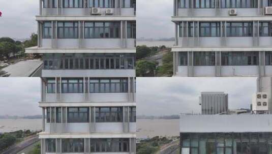 珠海海岛大厦高清在线视频素材下载