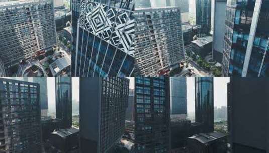 广西南宁城市穿梭现代感五象新区高清在线视频素材下载