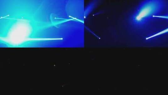 光束 舞台灯光照射高清在线视频素材下载