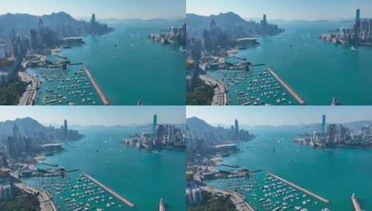 4K航拍香港10高清在线视频素材下载