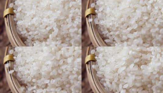 大米 粮食 五常大米 北方大米 泰国香米高清在线视频素材下载