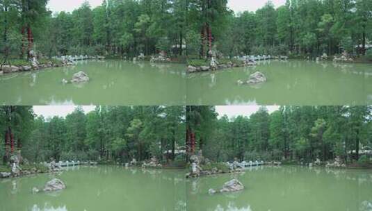 武汉东湖磨山景区高清在线视频素材下载