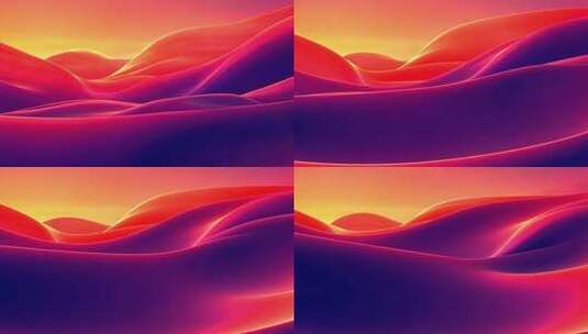 动感渐变色彩波浪背景高清在线视频素材下载