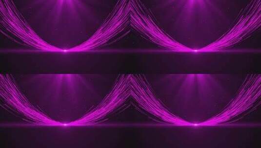 4k紫色粒子光线晚会背景AE模板高清AE视频素材下载