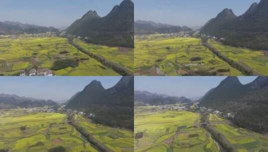 贵州黔西南州兴义市万峰林风景风光高清在线视频素材下载