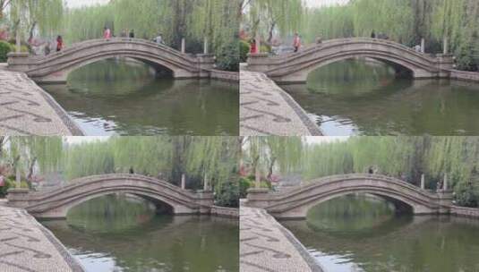 郑州人民公园高清在线视频素材下载