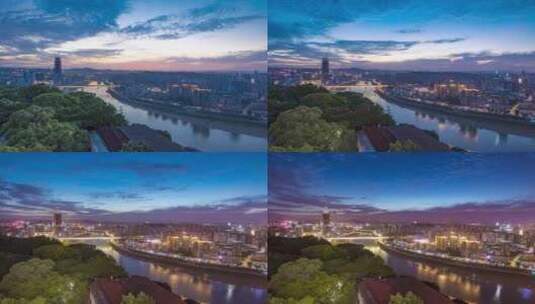 城市夜景 日落夜景 重庆夜景 夜景素材高清在线视频素材下载