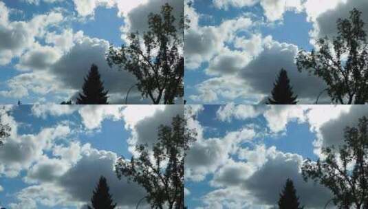 天空中云的形成高清在线视频素材下载