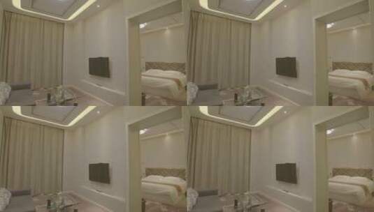 宾馆酒店房间环境LOG视频素材高清在线视频素材下载