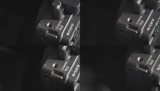相机特写索尼FX3高清在线视频素材下载