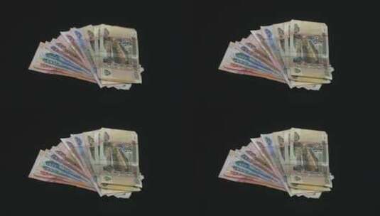 丢弃钞票高清在线视频素材下载
