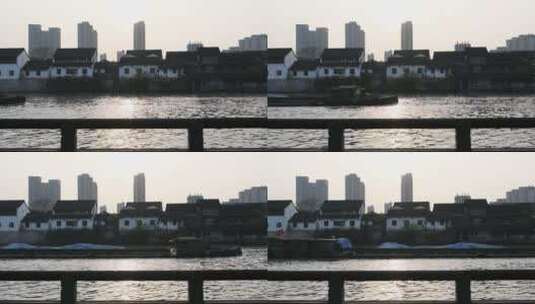 杭州京杭大运河视频素材高清在线视频素材下载