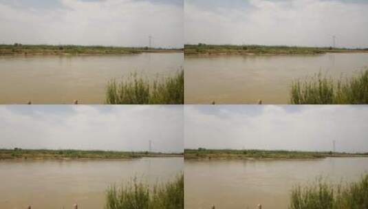 黄河流水延时摄影（手机拍摄，谨慎选用）高清在线视频素材下载