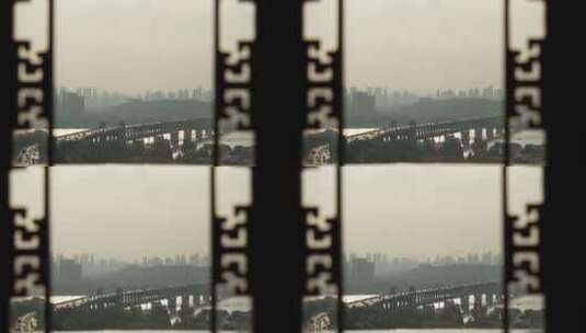武汉武昌区武汉长江大桥高清在线视频素材下载