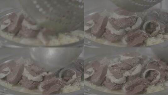 猪肉炖酸菜LOG高清在线视频素材下载