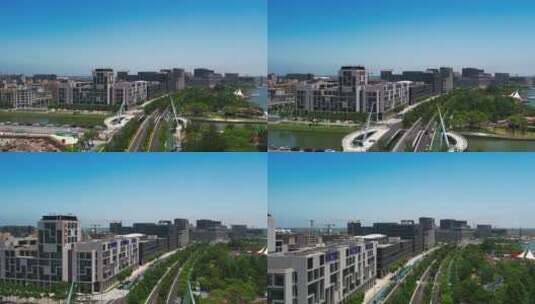 上海市临港新片区高清在线视频素材下载