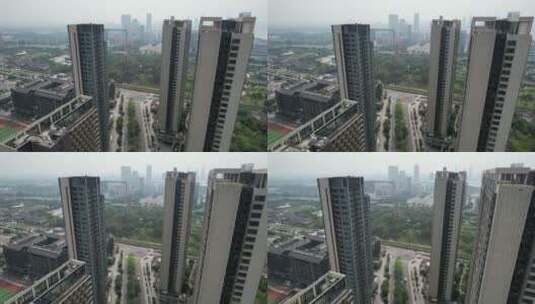 广州保利天悦城市建筑地产高清在线视频素材下载