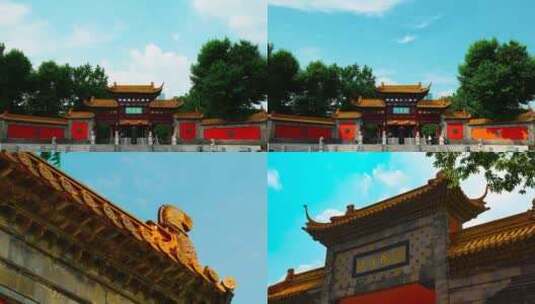南京朝天宫古建筑延时摄影5组（4K）高清在线视频素材下载