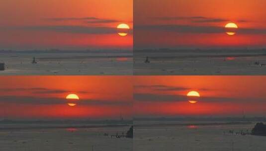 红日日出景观高清在线视频素材下载
