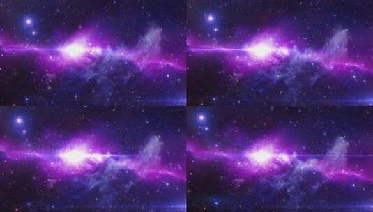 紫色宇宙银河系动态背景视频高清在线视频素材下载